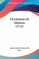 9781104990060-1104990067-L'Ecclesiaste De Salomon (1713) (French Edition)