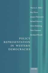 9780198295709-0198295707-Policy Representation in Western Democracies