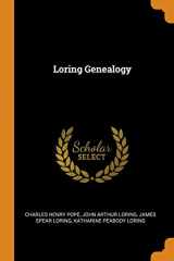 9780342771097-0342771094-Loring Genealogy