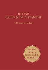9781598563573-1598563572-The UBS Greek New Testament: A Reader's Edition : Greek Bible Text / Running Greek-English Dictionary (Greek Edition)