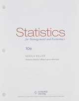 9781305082199-1305082192-Statistics for Management and Economics
