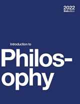 9781998109265-1998109267-Introduction to Philosophy (paperback, b&w)