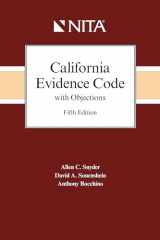 9781601568946-1601568940-California Evidence Code with Objections (Nita)