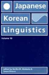 9781575863436-157586343X-Japanese/Korean Linguistics, Volume 10 (Volume 10)