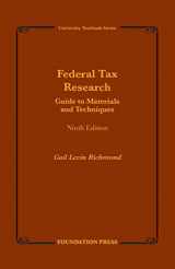 9781609304744-1609304748-Federal Tax Research: Guide to Materials and Techniques, 9th (University Treatise Series)