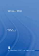 9781138383517-1138383511-Computer Ethics (The International Library of Essays in Public and Professional Ethics)