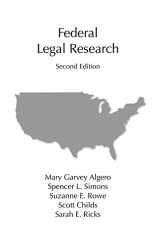 9781611637137-1611637139-Federal Legal Research (Legal Research Series)