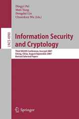 9783540794981-3540794980-Information Security and Cryptology: Third SKLOIS Conference, Inscrypt 2007, Xining, China, August 31 - September 5, 2007, Revised Selected Papers (Lecture Notes in Computer Science, 4990)
