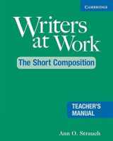 9780521544979-0521544971-Writers at Work: The Short Composition Teacher's Manual