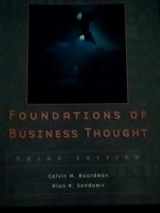 9780536014412-0536014418-Foundations of Business Thought