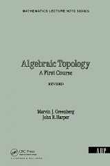 9780805335576-0805335579-Algebraic Topology: A First Course (Mathematics Lecture Note Series)