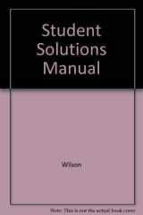 9780072332445-0072332441-Student Solutions Manual t/a Wilson, A Guide to Good Reasoning