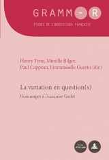 9782807602946-2807602940-La variation en question(s): Hommages à Françoise Gadet (GRAMM-R) (French Edition)