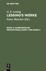 9783112413036-3112413032-Hamburgische Dramaturgie, Band 1 und Band 2 (German Edition)
