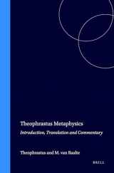 9789004097865-9004097864-Theophrastus Metaphysics (Mnemosyne, Supplements, 125) (English, Ancient Greek and Ancient Greek Edition)