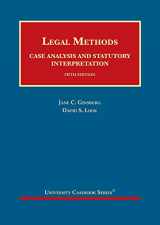 9781683289975-1683289978-Legal Methods: Case Analysis and Statutory Interpretation (University Casebook Series)
