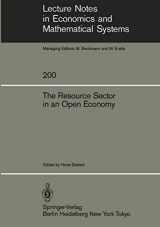9783540127000-3540127003-The Resource Sector in an Open Economy (Lecture Notes in Economics and Mathematical Systems, 200)