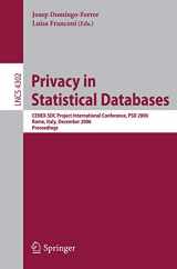9783540493303-3540493301-Privacy in Statistical Databases: CENEX-SDC Project International Conference, PSD 2006, Rome, Italy, December 13-15, 2006, Proceedings (Lecture Notes in Computer Science, 4302)