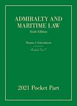 9781647088705-1647088704-Admiralty and Maritime Law, 6th, 2021 Pocket Part (Hornbooks)
