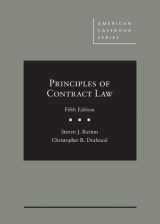 9781634605977-1634605977-Principles of Contract Law (American Casebook Series)
