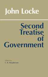 9780915144860-0915144867-Second Treatise of Government (Hackett Classics)