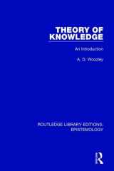 9781138908956-1138908959-Theory of Knowledge: An Introduction (Routledge Library Editions: Epistemology)