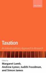 9780199242931-0199242933-Taxation: An Interdisciplinary Approach to Research