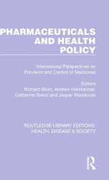 9781032252124-103225212X-Pharmaceuticals and Health Policy (Routledge Library Editions: Health, Disease and Society)