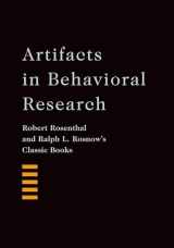 9780195385540-0195385543-Artifacts in Behavioral Research: Robert Rosenthal and Ralph L. Rosnow's Classic Books