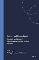 9789004102354-9004102353-Secrecy and Concealment: Studies in the History of Mediterranean and Near Eastern Religions (Numen Book) (English and German Edition)