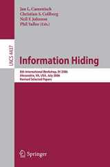 9783540741237-3540741232-Information Hiding: 8th International Workshop, IH 2006, Alexandria, VA, USA, July 10-12, 2006, Revised Selected Papers (Lecture Notes in Computer Science)