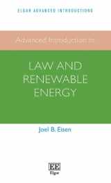 9781789906882-1789906881-Advanced Introduction to Law and Renewable Energy (Elgar Advanced Introductions series)