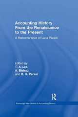 9781138988248-1138988243-Accounting History from the Renaissance to the Present: A Remembrance of Luca Pacioli (Routledge New Works in Accounting History)