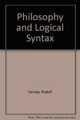 9780404145187-0404145183-Philosophy and Logical Syntax