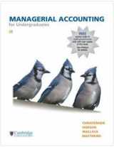9781618534422-1618534424-N MANAGERIAL ACCT.F/UNDERGRAD.-W/ACCE