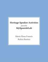 9780134022376-0134022378-Heritage Speaker Activities -- Access Card -- powered by MyLab Spanish (multi-semester access)
