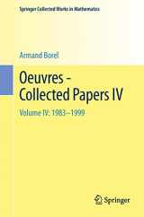 9783642307171-3642307175-Oeuvres - Collected Papers IV: 1983 - 1999 (Springer Collected Works in Mathematics) (English and German Edition)