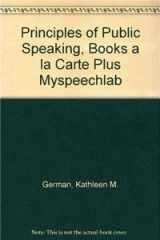 9780205772636-0205772633-Principles of Public Speaking, Books a la Carte Plus MySpeechLab (17th Edition)