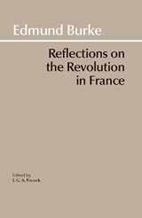 9780872200203-0872200205-Reflections on the Revolution in France (Hackett Classics)