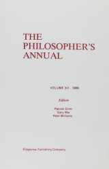 9780924922022-0924922028-Philosopher's Annual, 1989