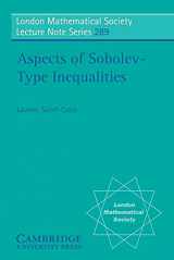 9780521006071-0521006074-Aspects of Sobolev-Type Inequalities (London Mathematical Society Lecture Note Series, Series Number 289)
