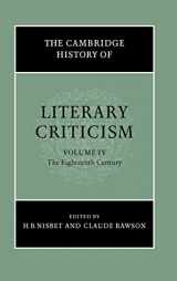 9780521300094-0521300096-The Cambridge History of Literary Criticism, Vol. 4: The Eighteenth Century