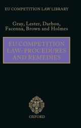 9781904501640-1904501648-EU Competition Law: Procedures and Remedies (Eu Competition Law Library)