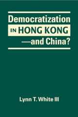 9781626375352-1626375356-Democratization in Hong Kong--and China?