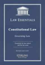 9781954725072-1954725078-Constitutional Law, Law Essentials: Governing Law for Law School and Bar Exam Prep