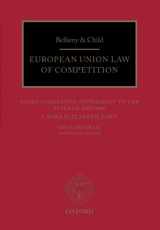 9780198778615-0198778619-Bellamy & Child European Union Law of Competition: Third Cumulative Supplement to the Seventh Edition