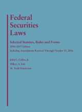9781634607100-1634607104-Federal Securities Laws: Selected Statutes, Rules and Forms