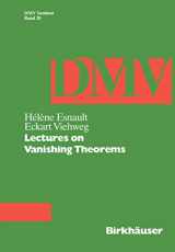 9783764328221-3764328223-Lectures on Vanishing Theorems (DMV Seminar)