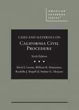 9781683285632-1683285638-Cases and Materials on California Civil Procedure (American Casebook Series)