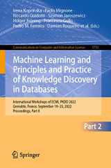 9783031236327-3031236327-Machine Learning and Principles and Practice of Knowledge Discovery in Databases: International Workshops of ECML PKDD 2022, Grenoble, France, ... in Computer and Information Science)